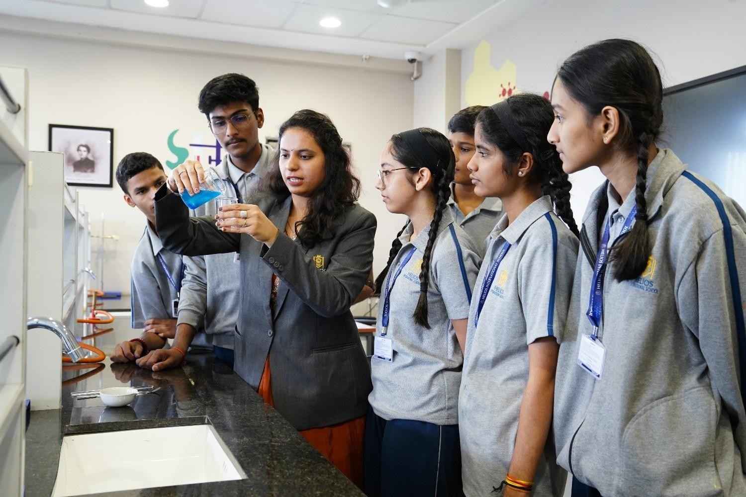 Helios Internationa School Chemistry Laboratory